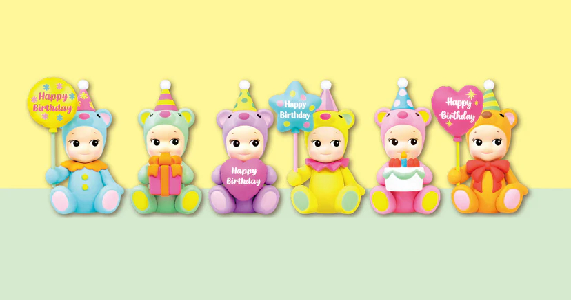 Sonny Angel Birthday Gift Bear