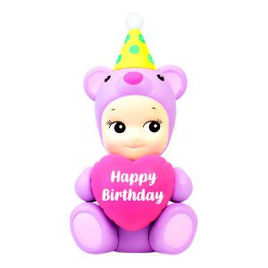 Sonny Angel Birthday Gift Bear Heart Hug